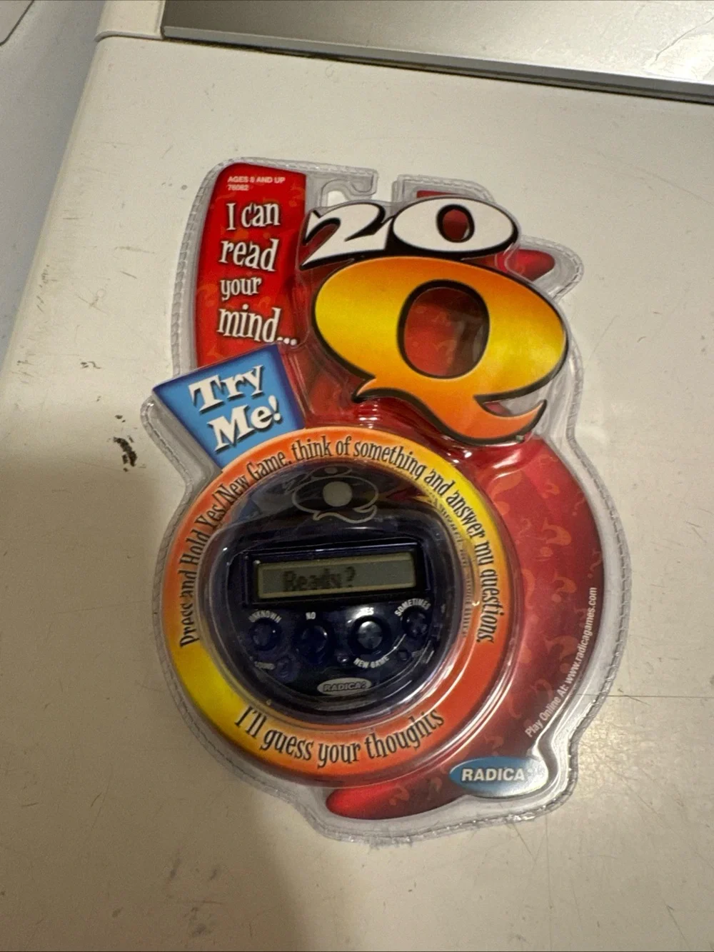 20Q Electronic Mind Reader Toy sealed‎